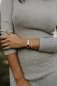 Preview: Lunavit feines Damenarmband Lady Line mit Zirkonia als besonderes Schmuck Accessoire für Ihre Lieblingsoutfits